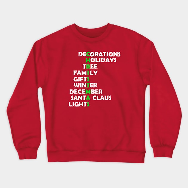 Christmas Crewneck Sweatshirt by tbajcer